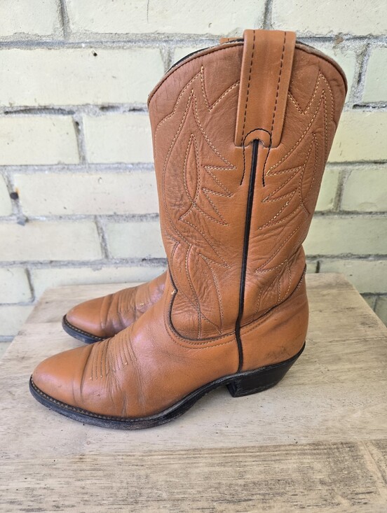 Boulet Shoes - Vintage Boulet Cowboy Boots